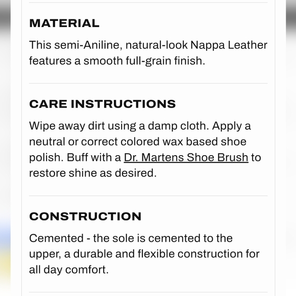 Doc Martens Chesney Combat Boots - Picture 7 of 7